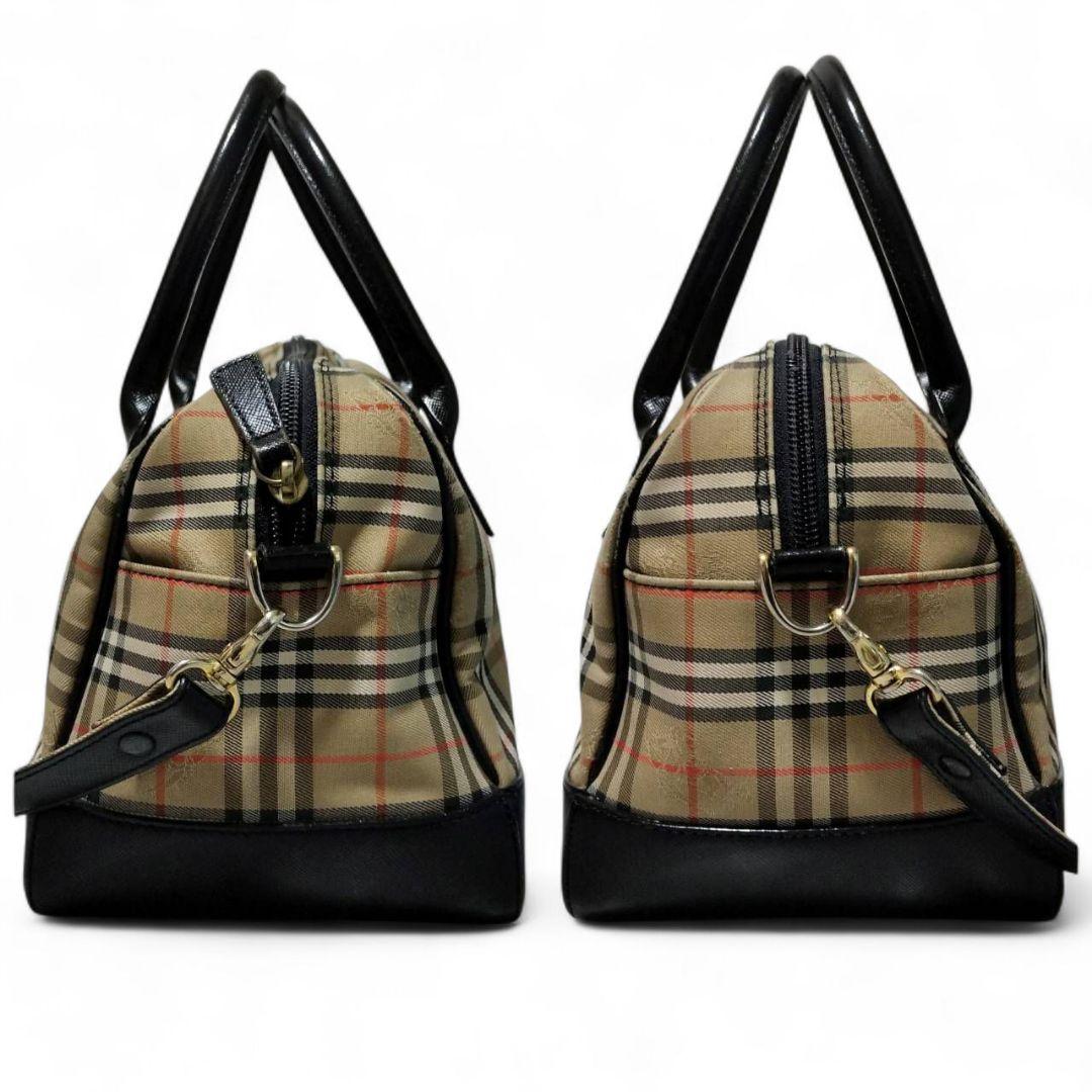 極美品 BURBERRY ショルダーバック 2way ノバチェック ボストン