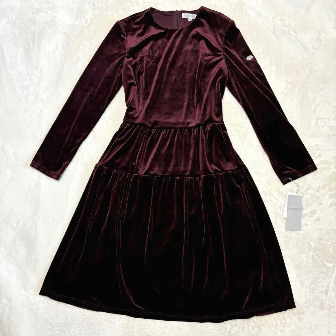 Sara　新品 CHOUSONNETTE ベロア ワンピース