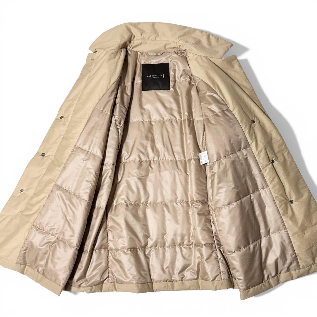 未使用✨️¥8.9万　マッキントッシュロンドン　コットンナイロンタフタ中わたコート