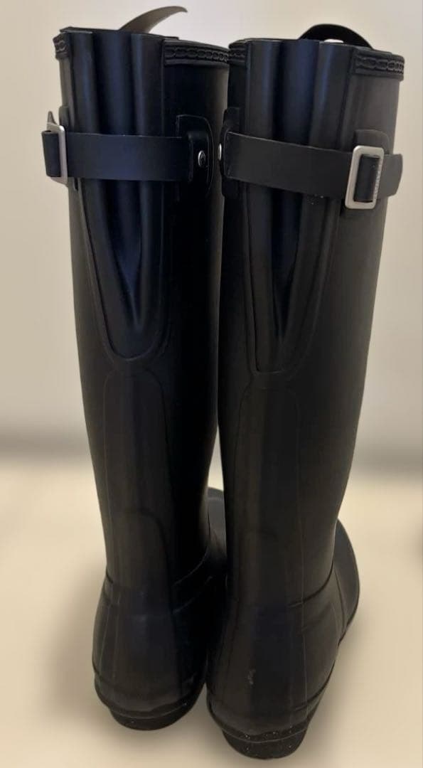 ⭐︎最終価格⭐︎【美品】HUNTER レディース レインブーツ BK UK6