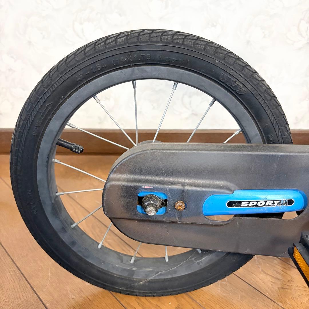 STRIDER 14x ストライダー キッズバイク ブルー スタンド付