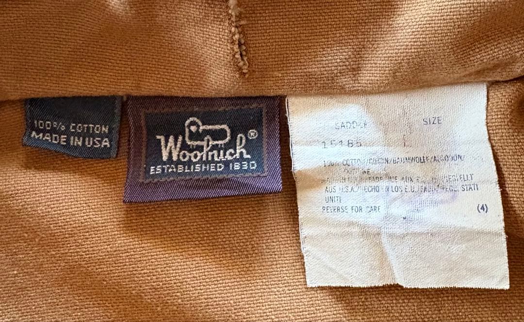 90s WOOL RICH ウールリッチ ダック カバーオール アメリカ製 L