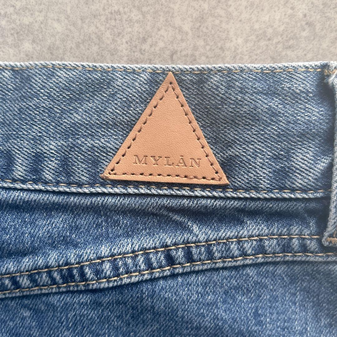 【現行/美品】MYLAN マイラン Denim Two Tack Pants