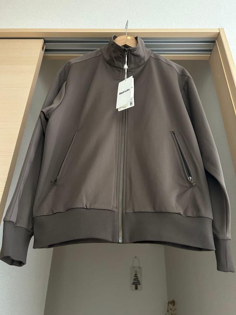 2025年 MUJI LABO 紳士 ユニフォーム素材で作ったトラックジャケット