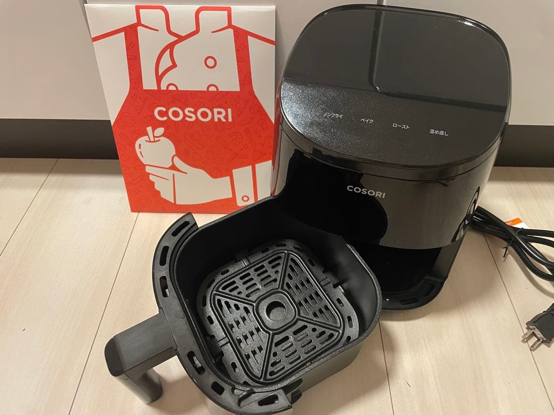 【美品】COSORI ノンフライヤー ブラック　2L