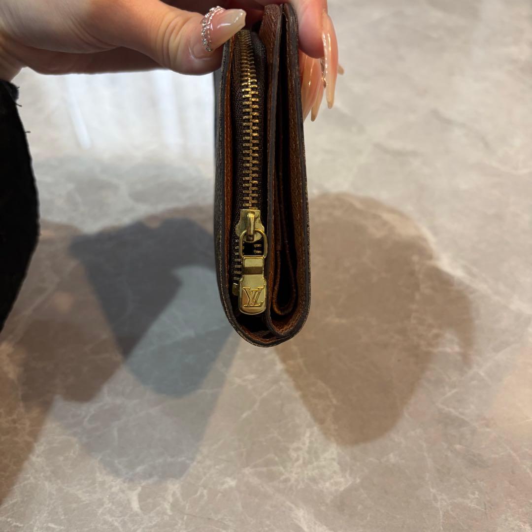 Louis Vuitton ルイヴィトン モノグラム 二つ折り財布 ミニ財布
