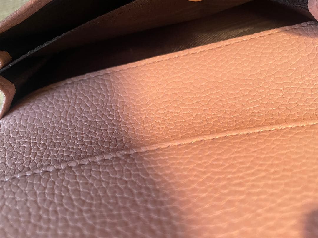 値下げしました⭐️GUCCI 三つ折り財布 ベージュ ピンク
