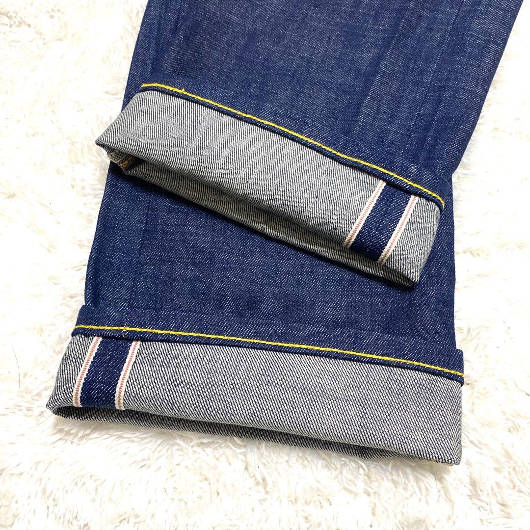 【美品】LEVI'S LVC 701 赤耳 BIG E W28 L34 濃紺