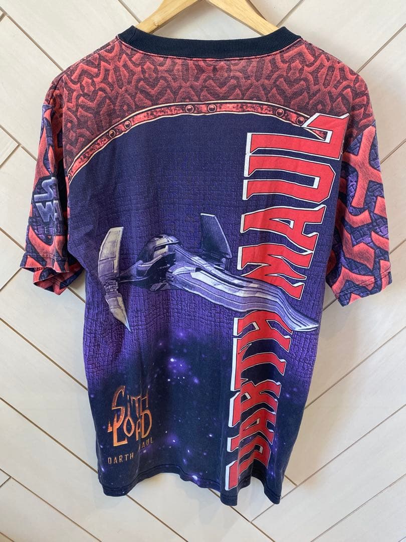 スターウォーズ ヴィンテージ tシャツ ダースモール 総柄
