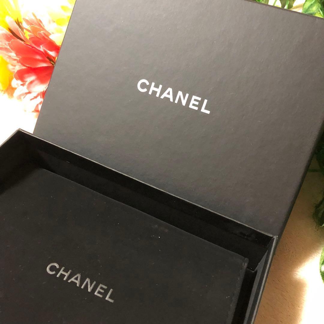CHANEL シャネル　ビコローレ　二つ折り財布　ココマーク　シャンパンシルバー