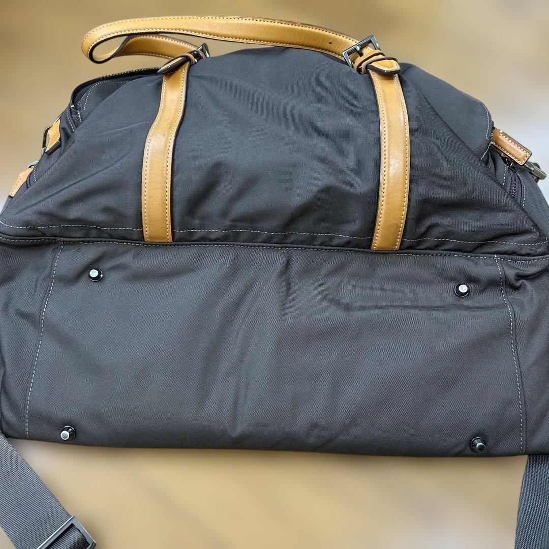 agnès b. ボストンバッグ ブラウン沢山荷物が入ります