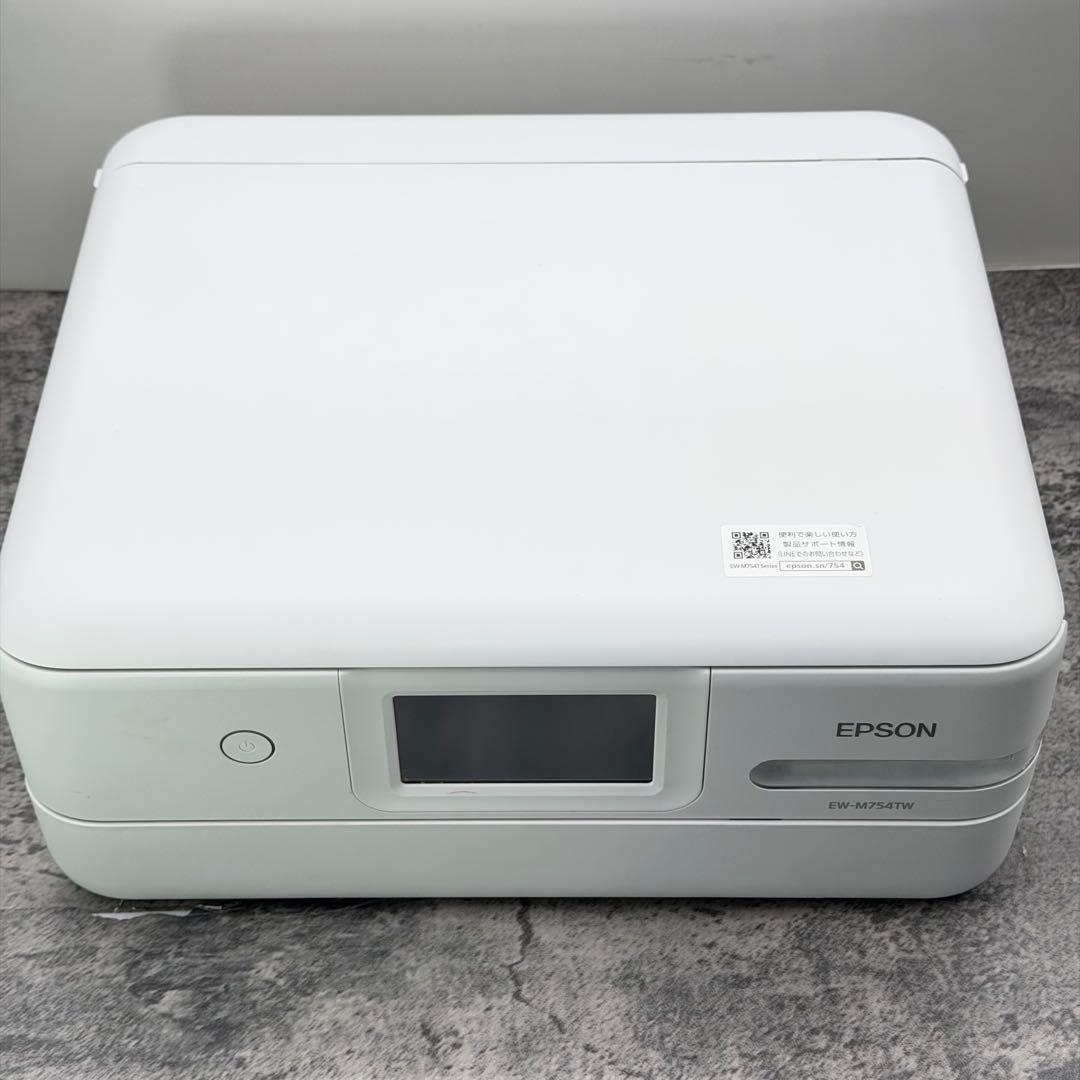EPSON　EW-M754TW　インクジェットプリンター　印刷枚数約387枚