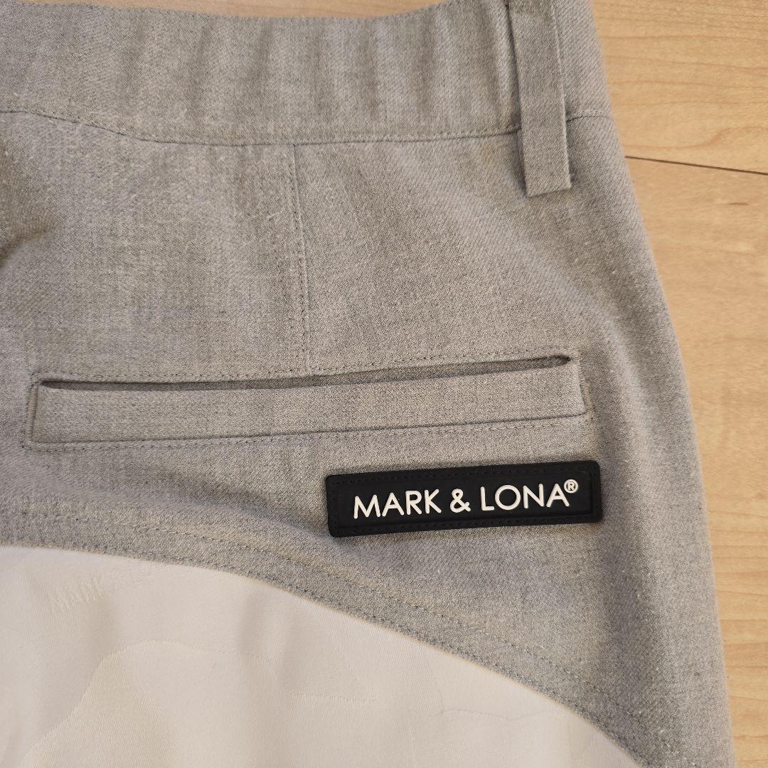MARK&LONA グレー サイドポケットパンツ