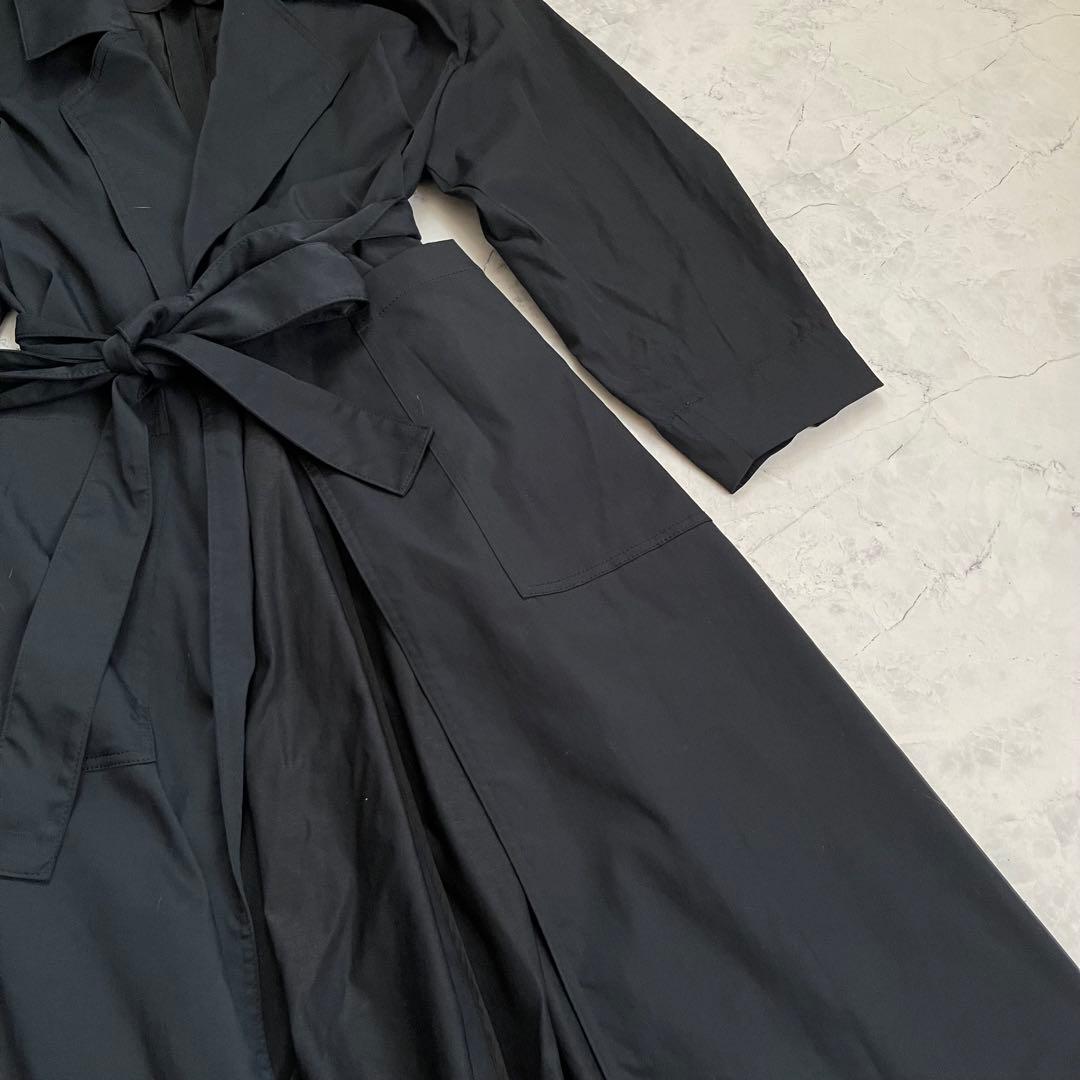 美品 プラージュ plage トレンチコートベルト ロング丈 36 春服