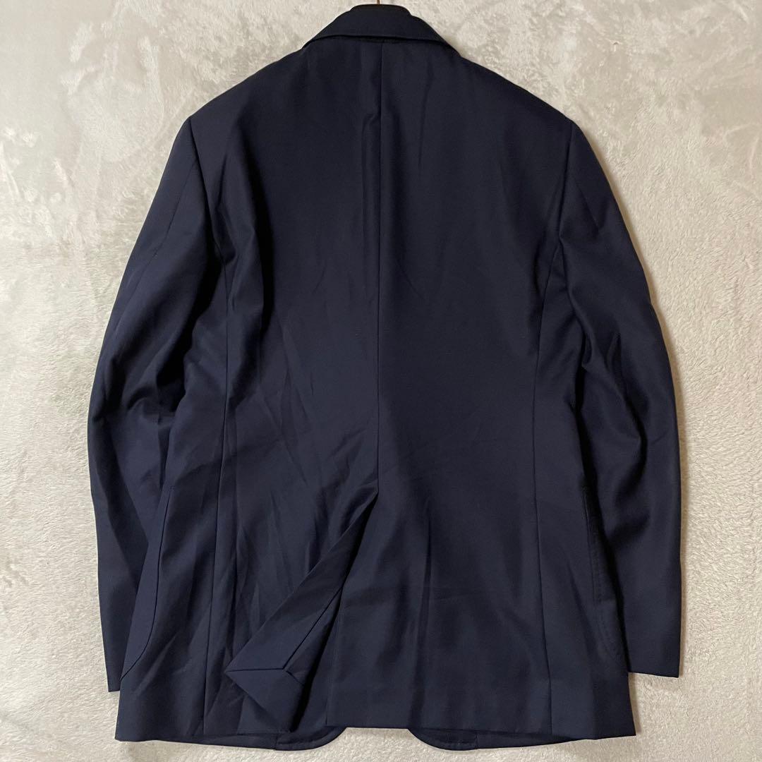 ユナイテッドアローズ × 伊・カノニコ生地 ネイビージャケット 46/M 美品