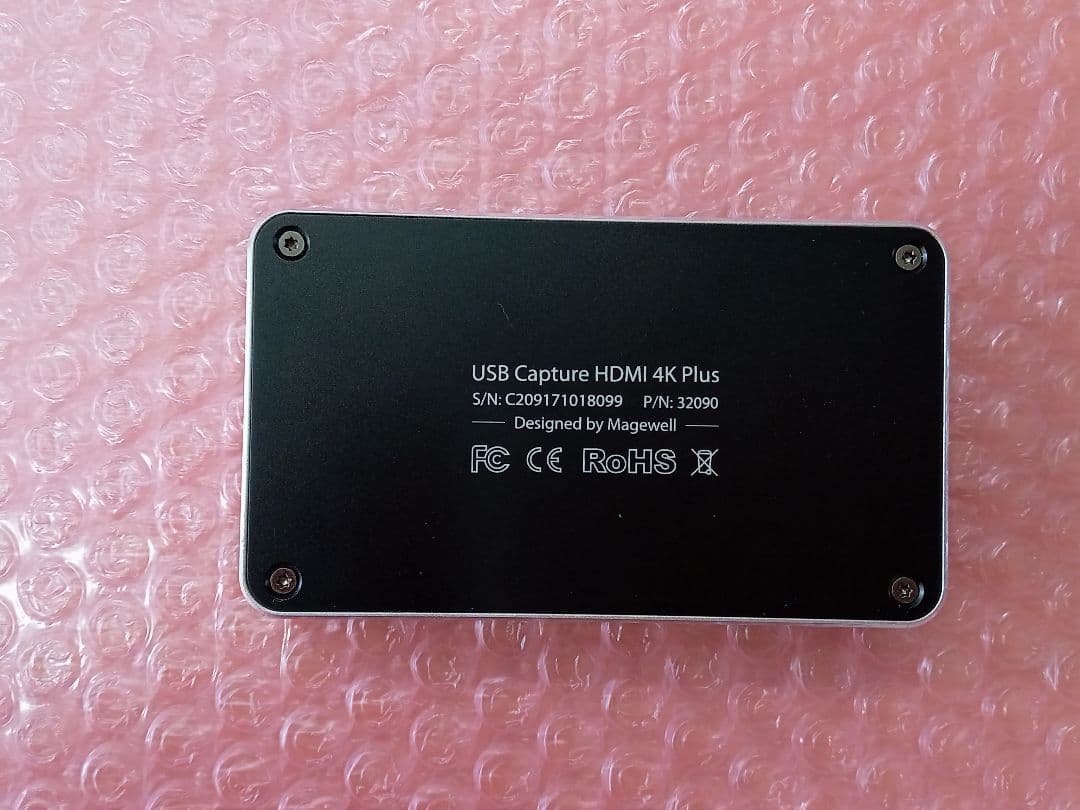 MAGEWELL USB Capture HDMI 4K Plus　中古品