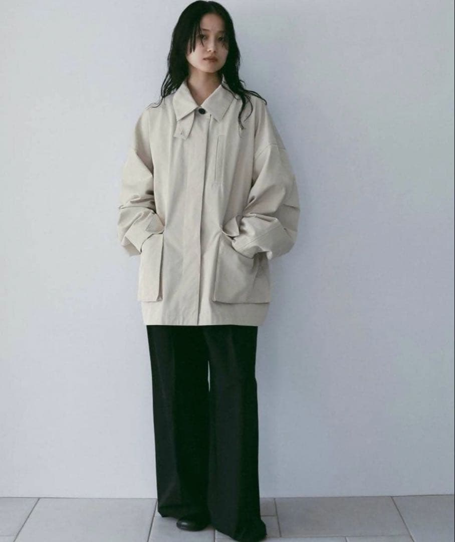 最終！新品未着用　anuke Over Half Coat38