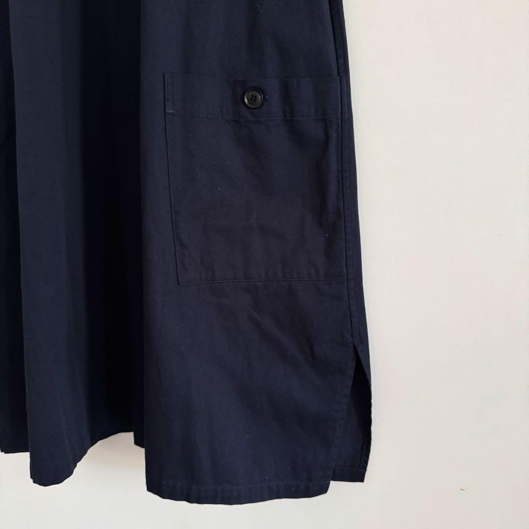 ワンピース Y's BORN PRODUCTCOTTON TWILL LONG DRESS