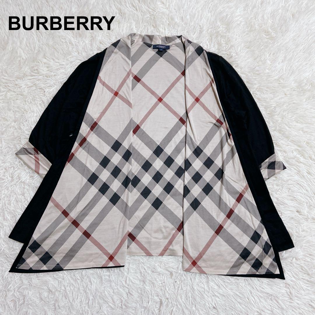 ichi　バーバリーロンドン BURBERRY ノバチェック カーディガン
