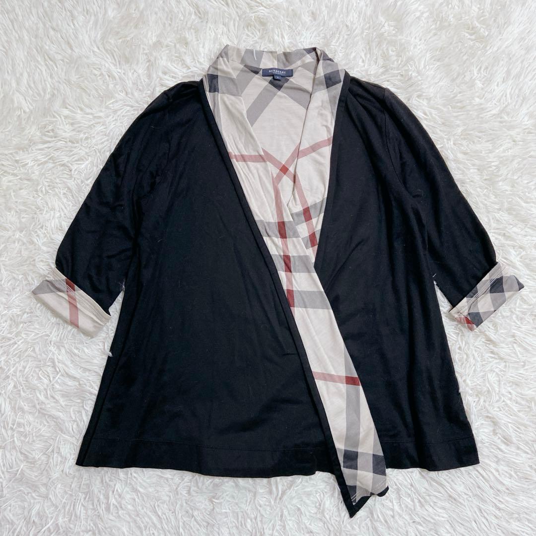 ichi　バーバリーロンドン BURBERRY ノバチェック カーディガン