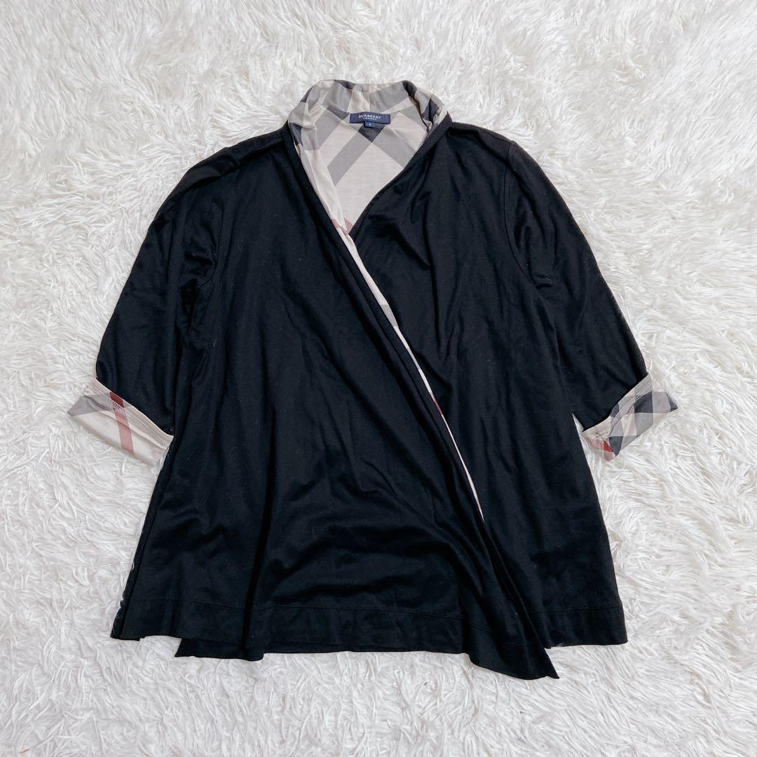ichi　バーバリーロンドン BURBERRY ノバチェック カーディガン