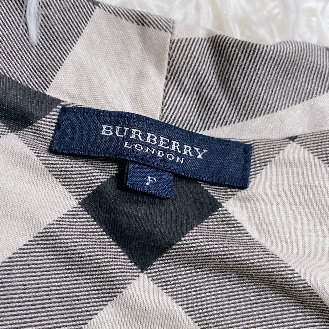 ichi　バーバリーロンドン BURBERRY ノバチェック カーディガン