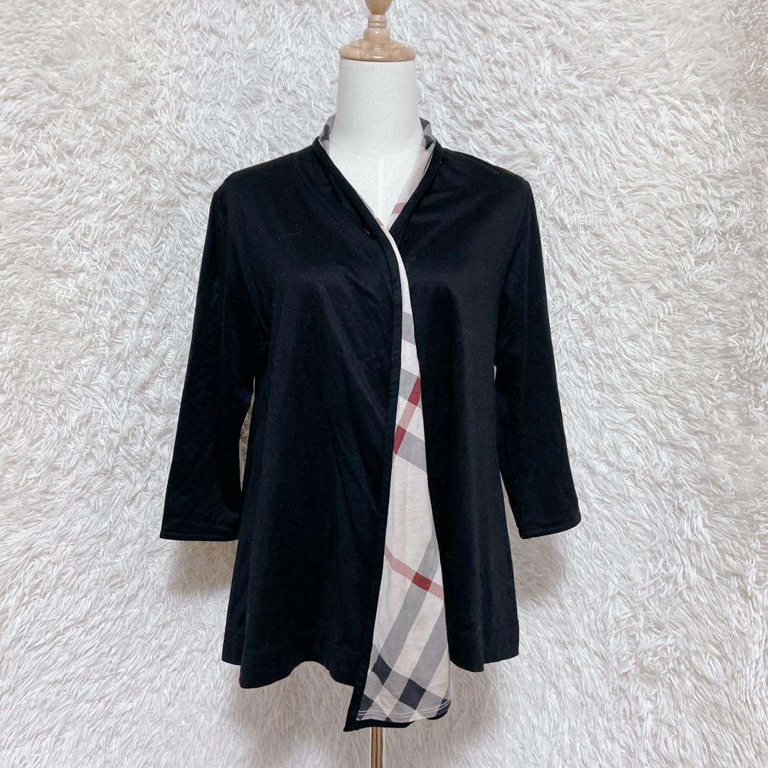 ichi　バーバリーロンドン BURBERRY ノバチェック カーディガン