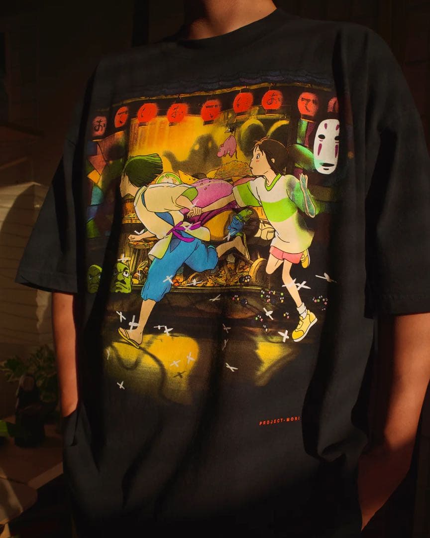 千と千尋の神隠し ジブリ 宮崎駿 Tシャツ Spirited Away XXL