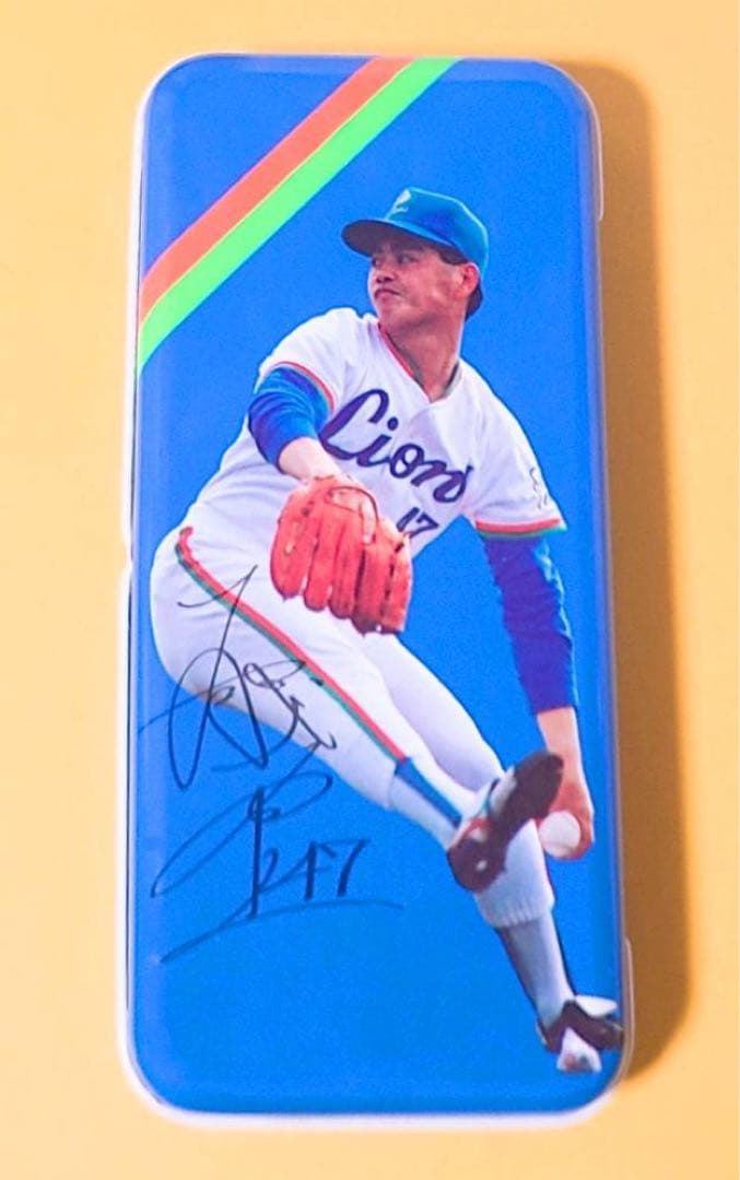 レア1982年製カンペン西武ライオンズ 工藤公康アルミ缶ペン昭和レトロ野球文具