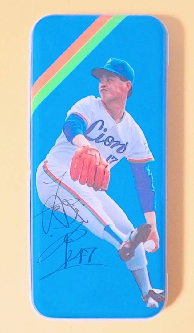 レア1982年製カンペン西武ライオンズ 工藤公康アルミ缶ペン昭和レトロ野球文具