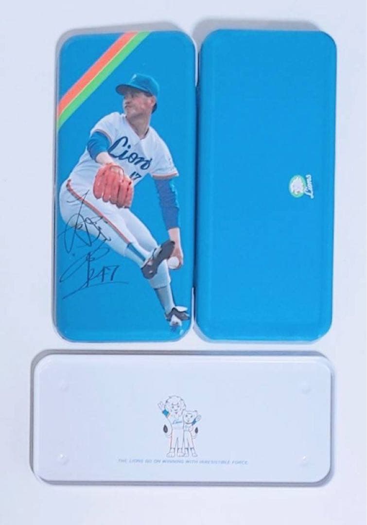 レア1982年製カンペン西武ライオンズ 工藤公康アルミ缶ペン昭和レトロ野球文具