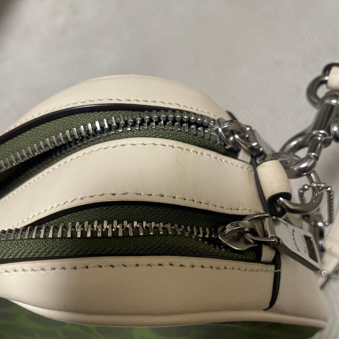 ❤️希少カラー❤️ COACH ボディバッグ グリーン ショルダーバッグ