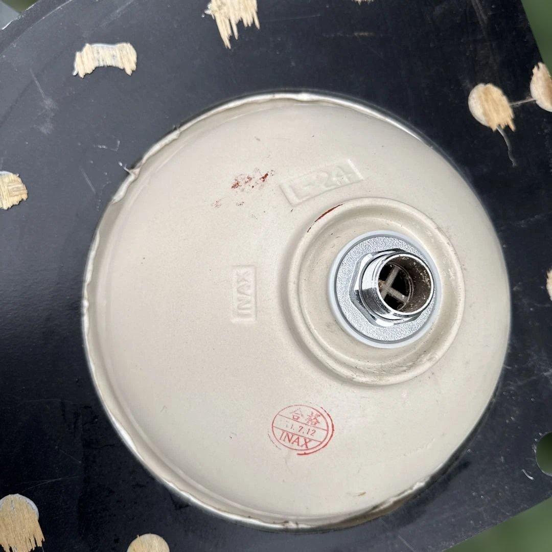 陶器製 洗面ボウル 青い花模様 陶器洗面台 手洗い器