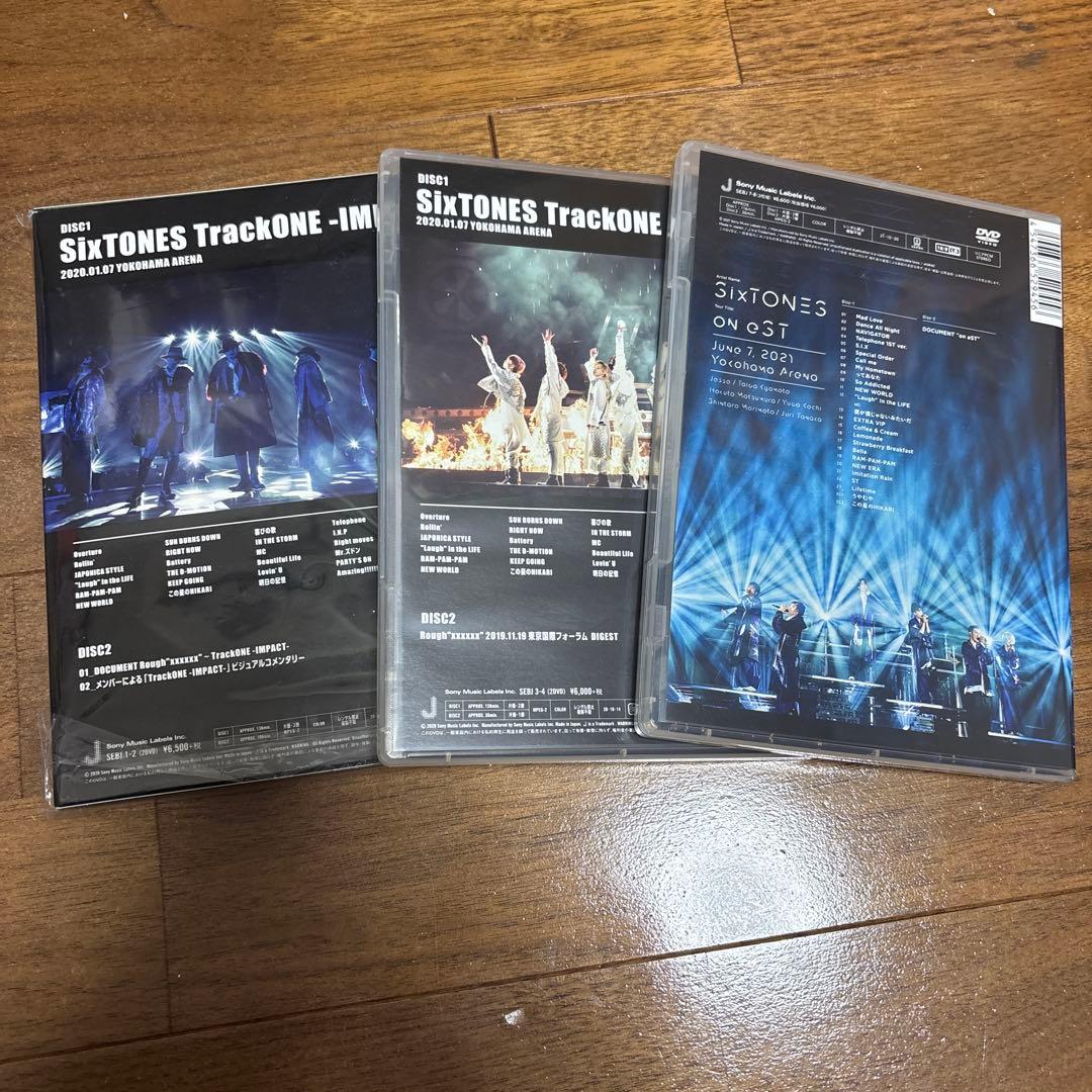 SixTONES ツアーDVD 3種類まとめ売り