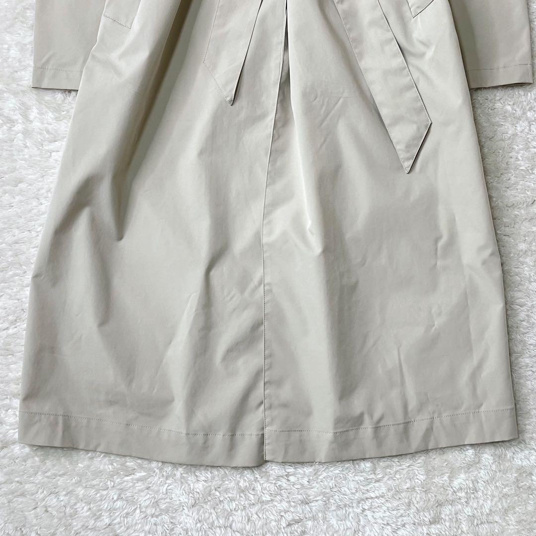 美品SOEJUソージュリモンタパッカブルコートベルト付きベージュ収納袋付きM