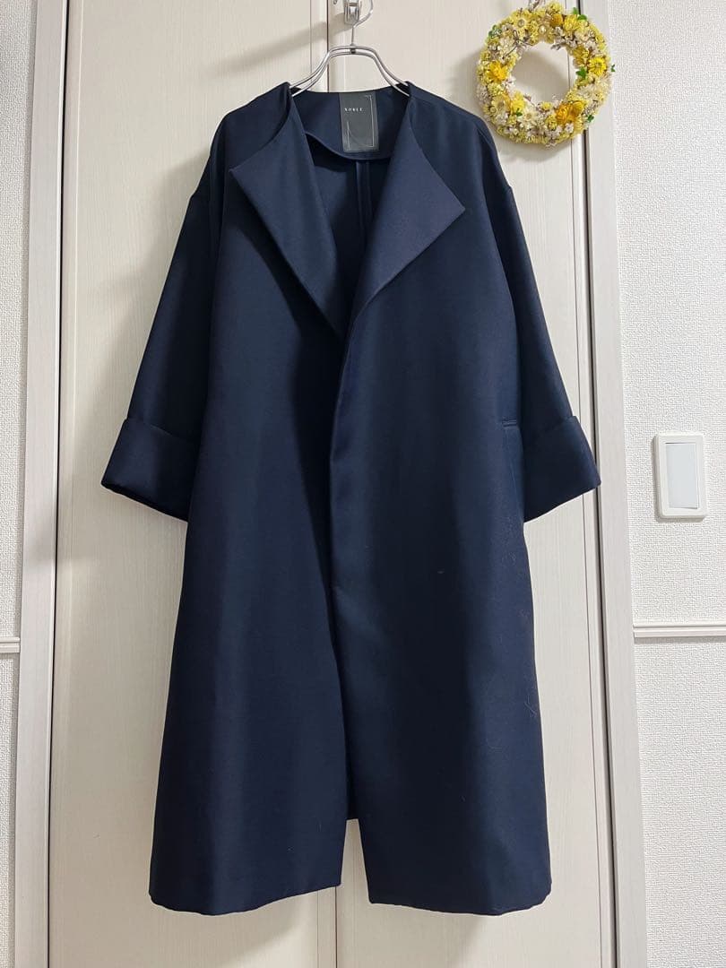 ななほNobleノーブル トリプルクロスガウンコート 定価2.9万円