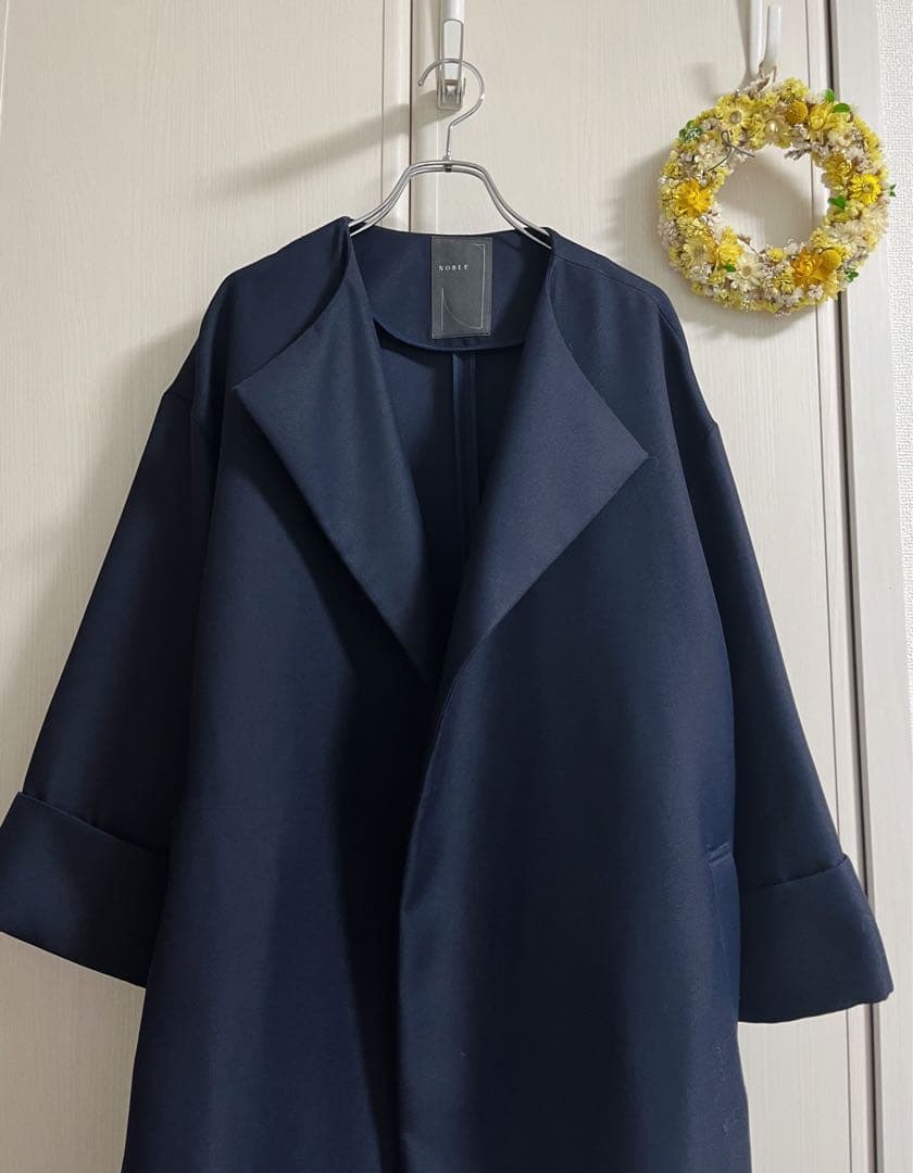 ななほNobleノーブル トリプルクロスガウンコート 定価2.9万円