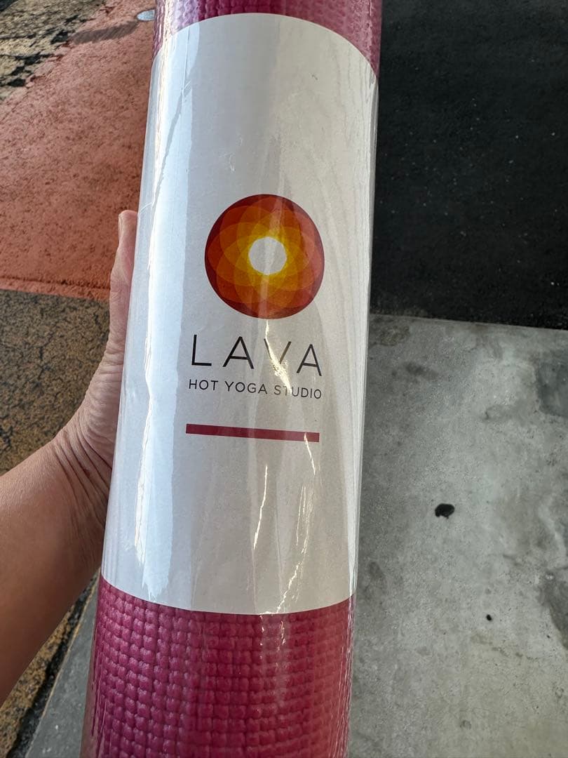 【新品未使用】LAVA ヨガマット マゼンダサイズ145cm×61cm