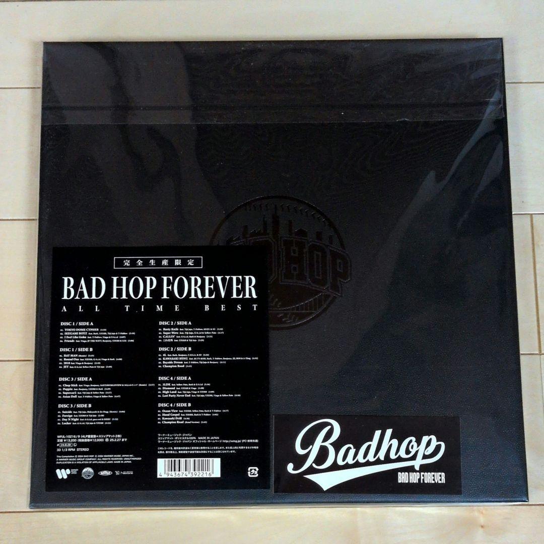 BAD HOP FOREVER ALL TIME BEST 4枚組 レコード