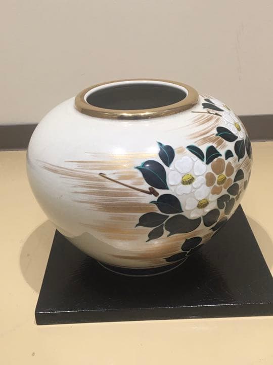 九谷　静岳　の花瓶50%OFF