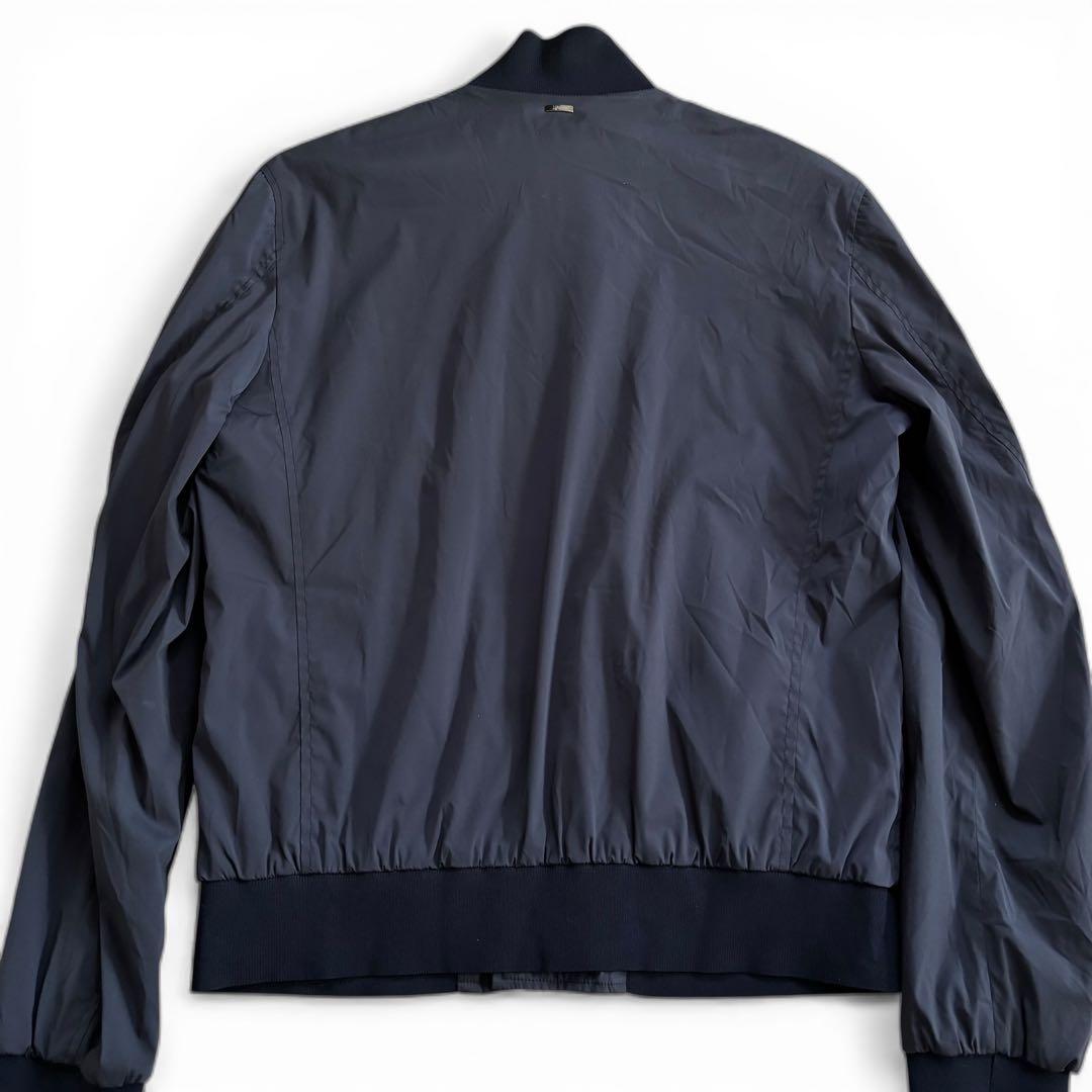 HERNO ヘルノ ヴァルスター ブルゾン 48 L ダークネイビー イタリア製