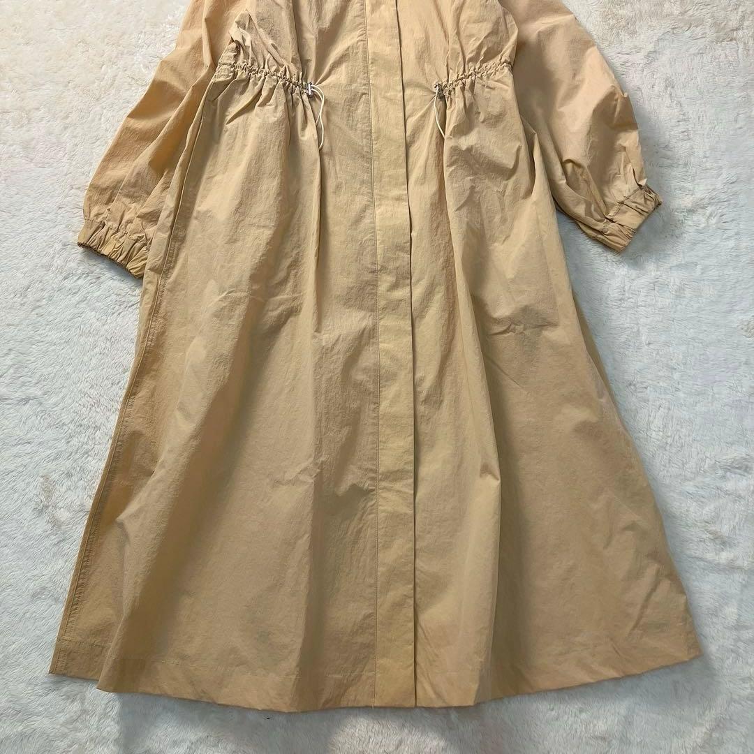 極美品　SHIPS ウエストドロストコート ベージュ　春アウター　S 羽織り
