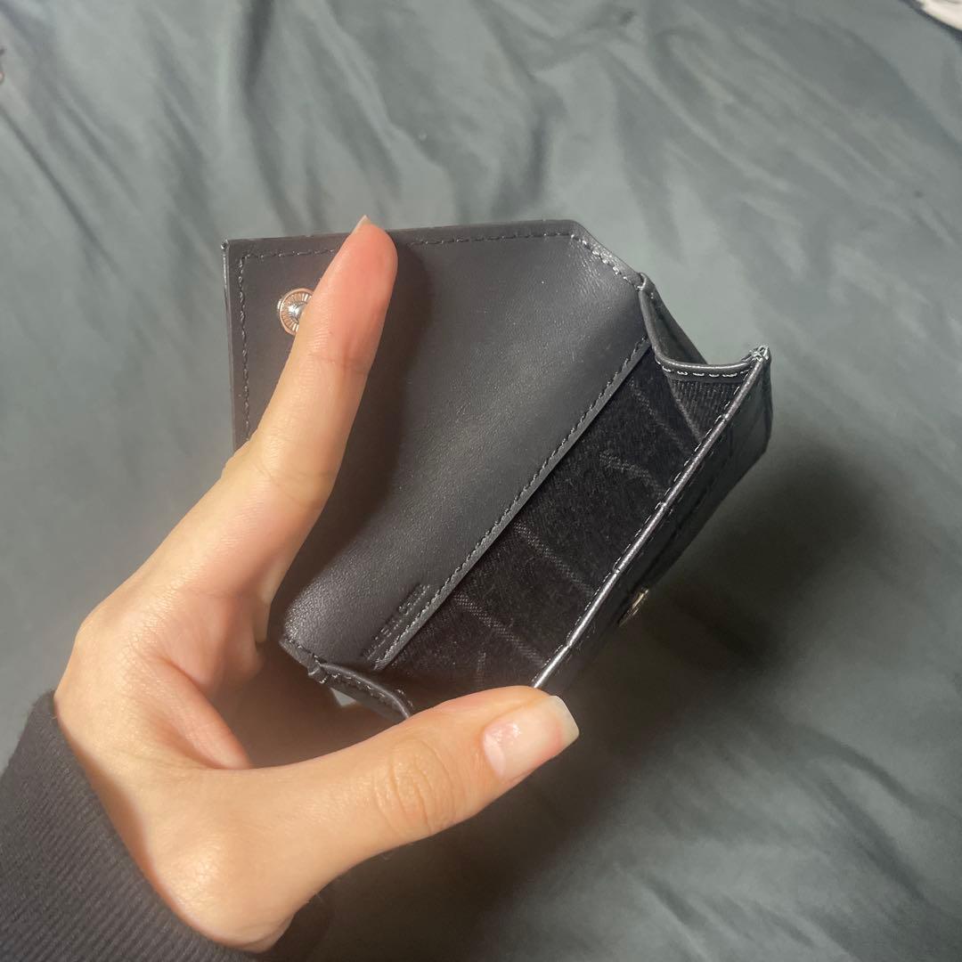 Vivienne Westwood クロコ型押し三つ折り財布