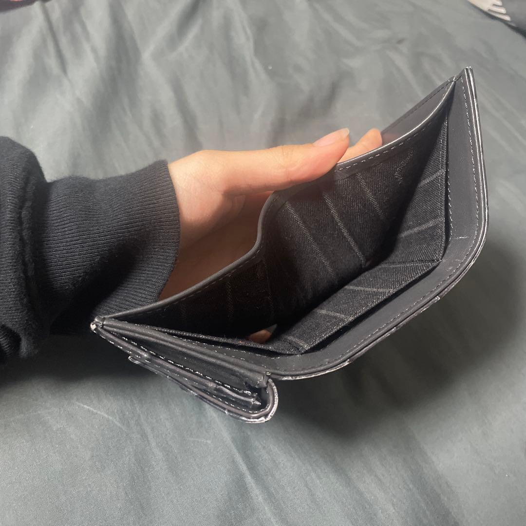 Vivienne Westwood クロコ型押し三つ折り財布