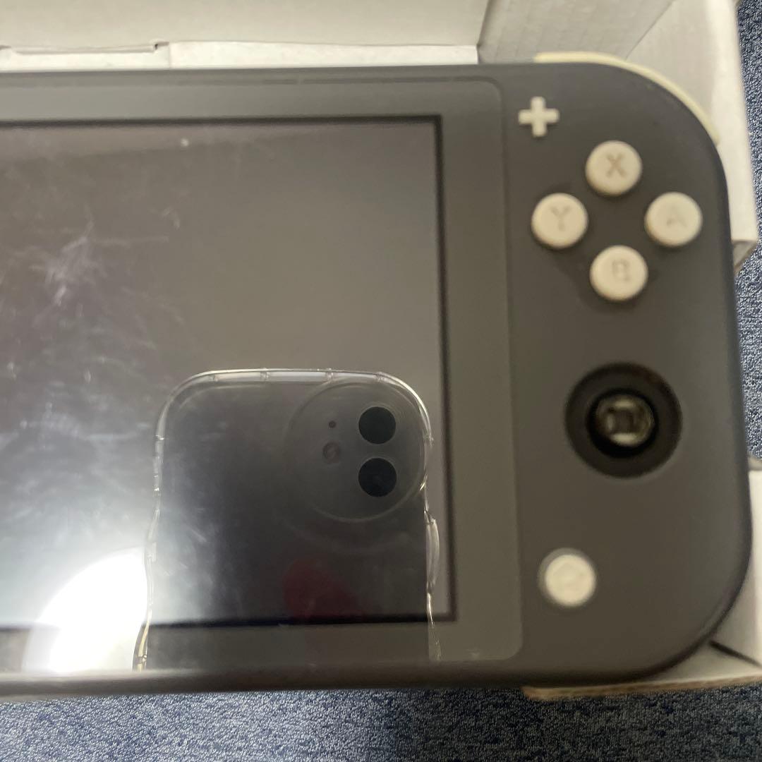 Nintendo Switch Lite グレー　本体・箱付き（ジャンク品）