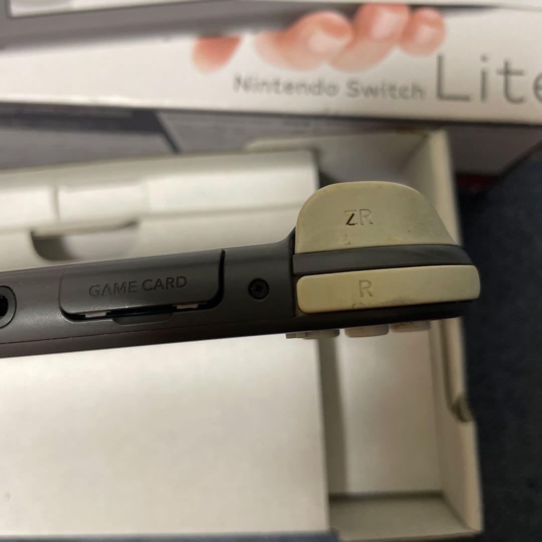 Nintendo Switch Lite グレー　本体・箱付き（ジャンク品）