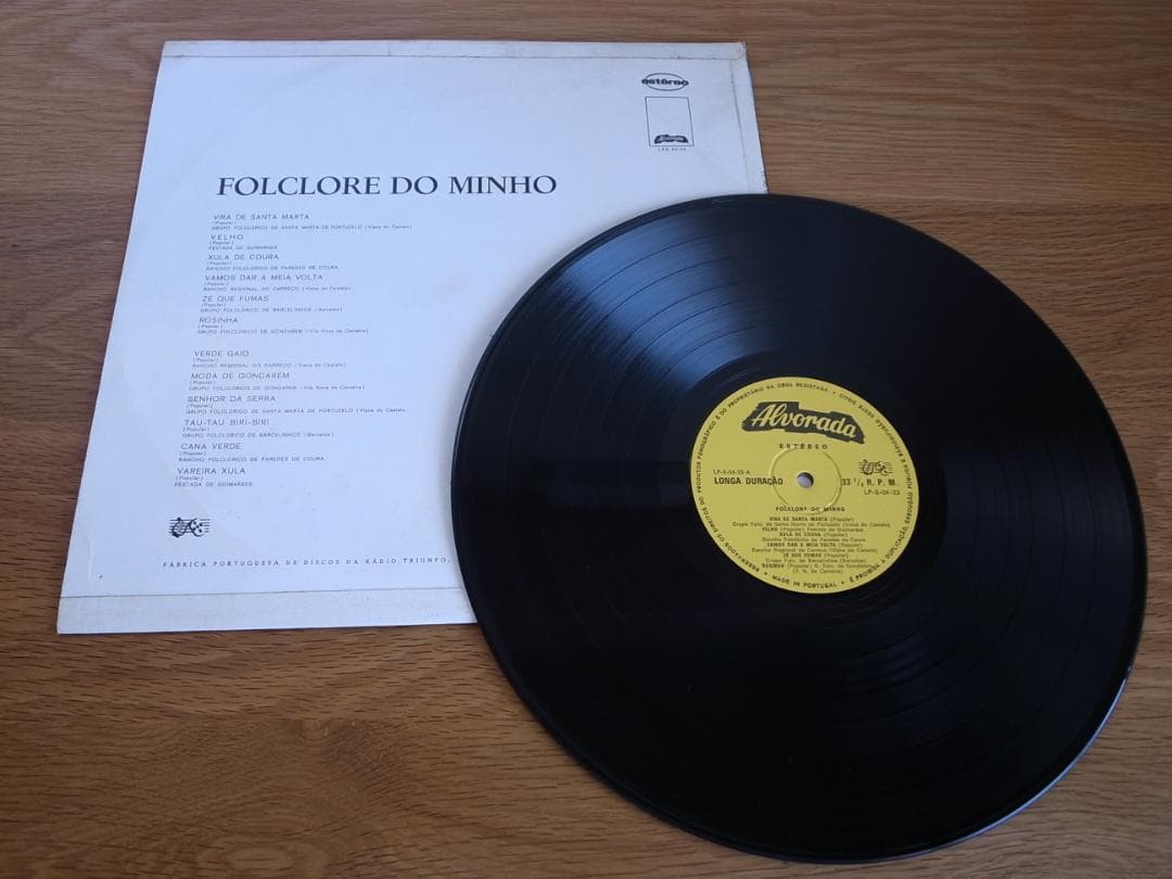 ファド ALVORADA ポルトガル盤 LP 9枚セット フォーク 民族音楽