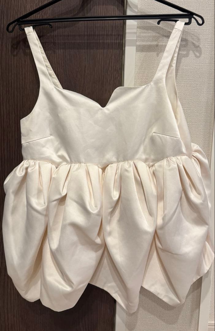 Bibiy. ビビィ BIANCA TOP IVORY アイボリー