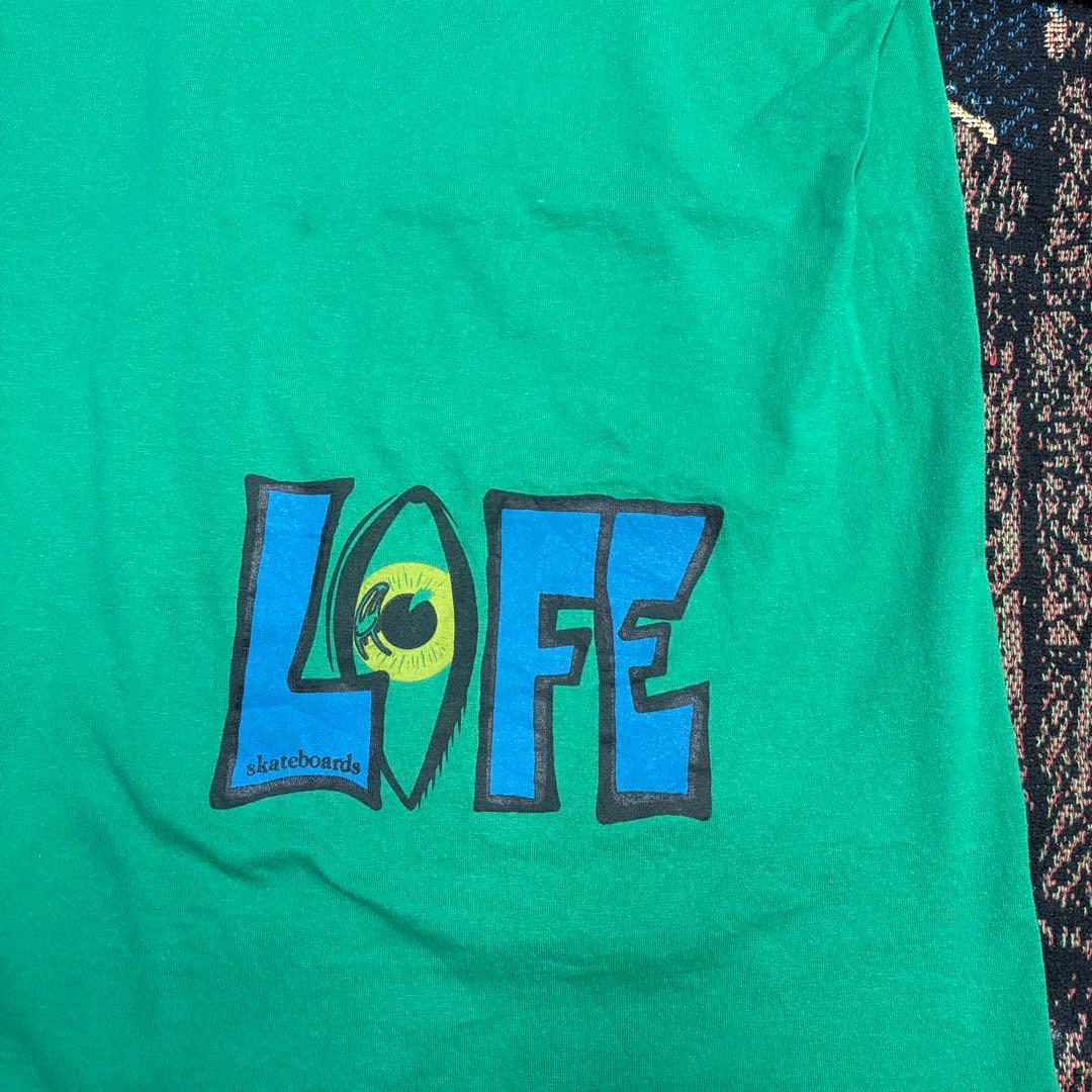 80s usa製 LIFE SKATEBOARDS Tシャツ オールドスケート