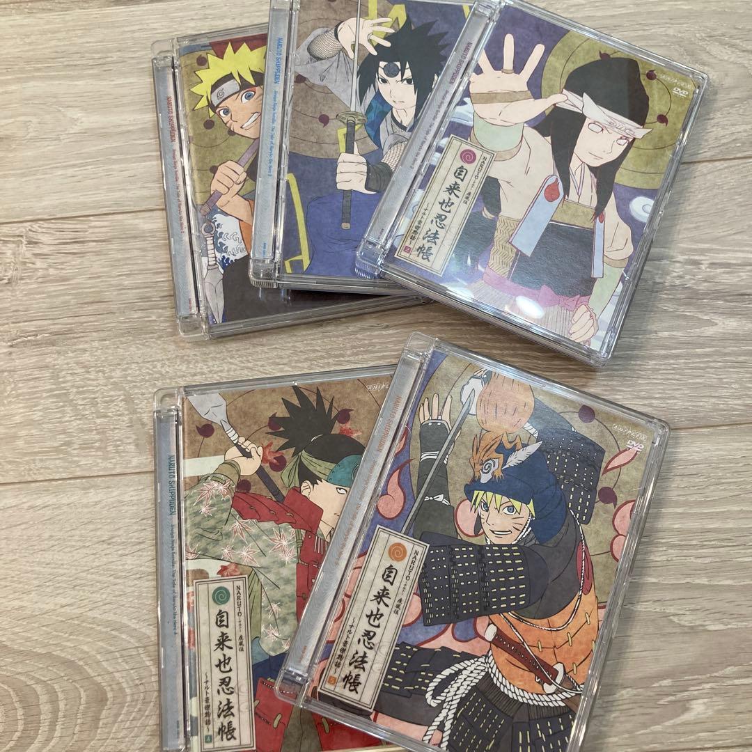 NARUTO-ナルト- 疾風伝 自来也忍法帳～ナルト豪傑物語～ 全5巻　DVD